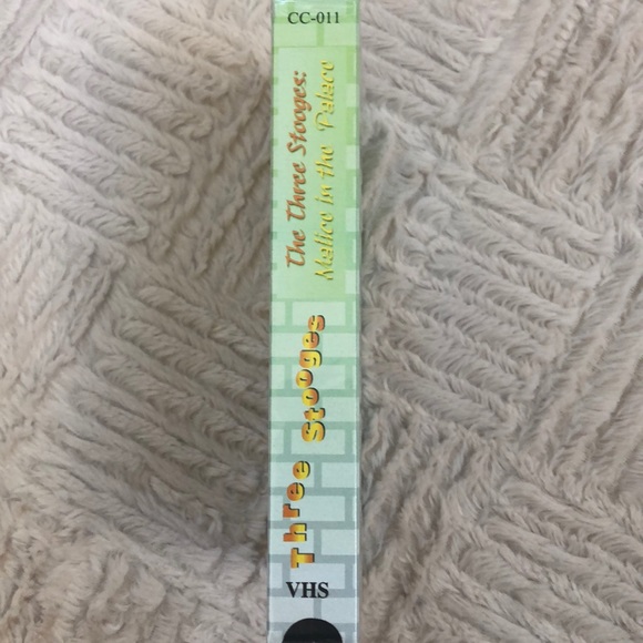 NWT The Three Stooges: Malice in the Palace VHS - Picture 8 of 8